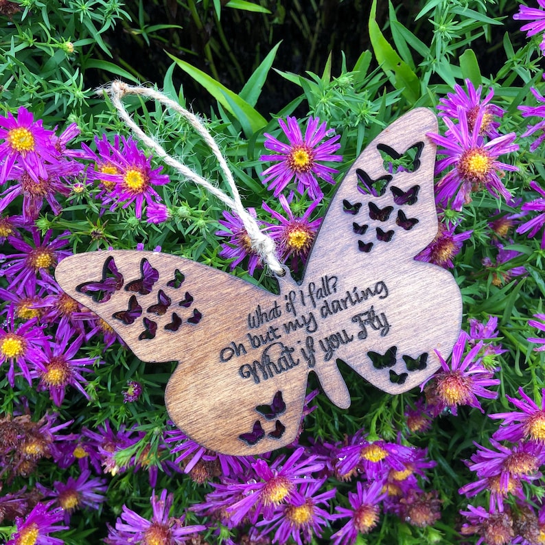 butterfly plaque