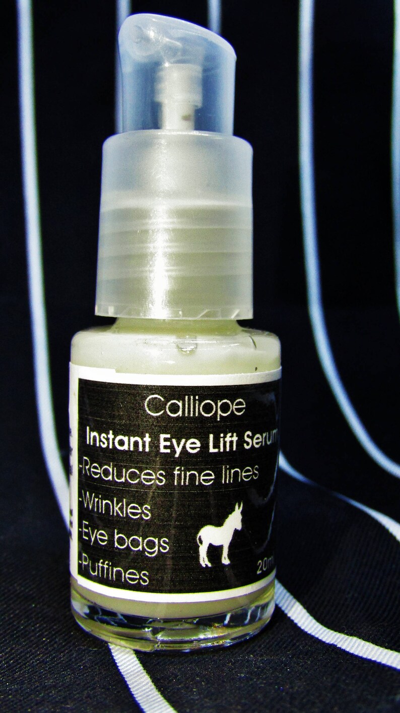 Instant Eye Lift Serum With Donkey Milk Reduses Wrinkles Etsy