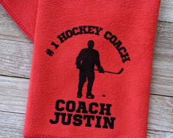 Custom Hockey Coach Gifts, Team Coach Gift, End of Season Gift, Hockey Trainer Gift, Hockey Accessories, Hockey Gifts, End of Year Hockey