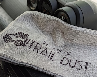 Personalized Microfiber Cloth, Boyfriend Gift, Offroad Gift, Auto Detailing Gift, Rock Crawling Gift, Trail Gift, Off Roading, Gift Father