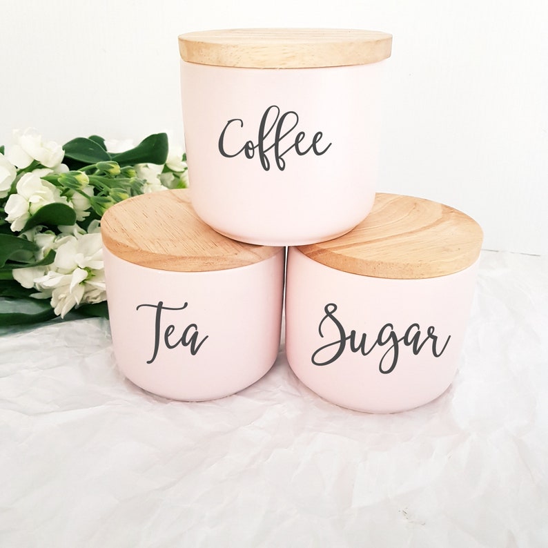 DIY  Kitchen canister label - DECAL ONLY -  Home decor - Kitchen organisation - Discount for Multiple orders 