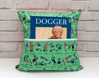 Book lover pillow | Etsy Sports Theme Rectangle Pillow Covers