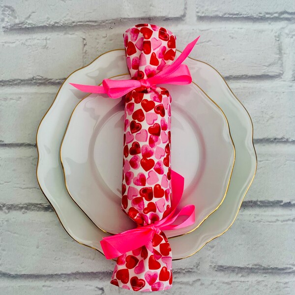 Galleta de tela de corazón, bolsa de regalo de San Valentín, decoración de San Valentín