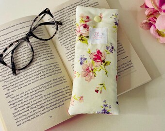 Handmade Floral Glasses Case – Cottagecore Spectacles Pouch