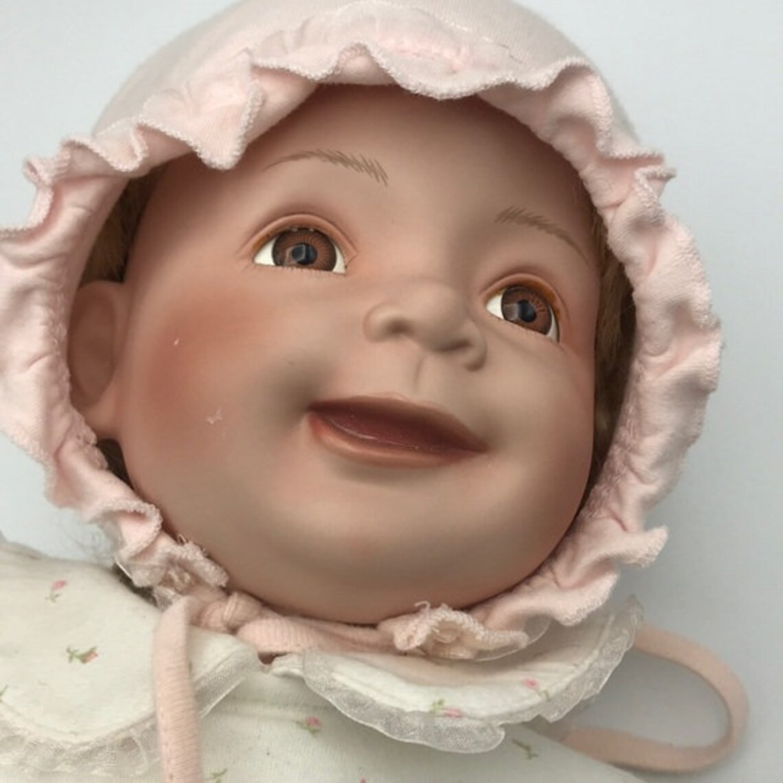 Duck House Porcelain Heirloom Doll Blond Hair 560 Etsy