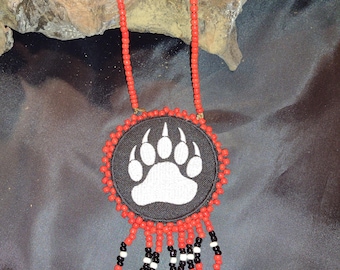 beaded medallion
