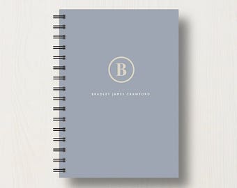 Personalised Classic Name Initial Journal