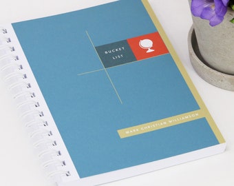 Personalised Bucket List Journal