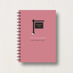 Gepersonaliseerde nieuwe huisdagboek of planner