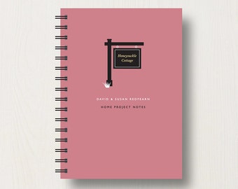 Personalised New House Journal or Planner
