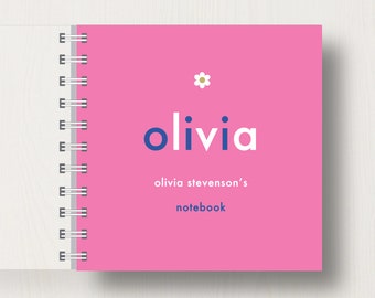 Personalised Children's Name Small Notebook