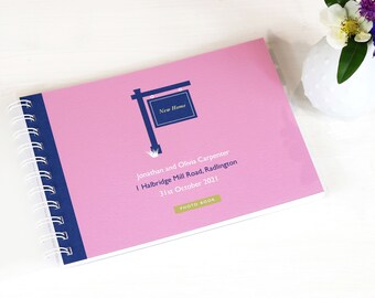 Álbum de fotos personalizado de casa nueva: A5