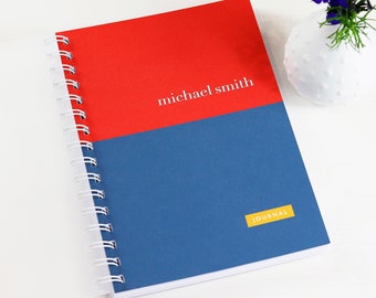 Diario o cuaderno personalizado