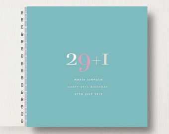 Personalised 30th Birthday Memory Book/Album