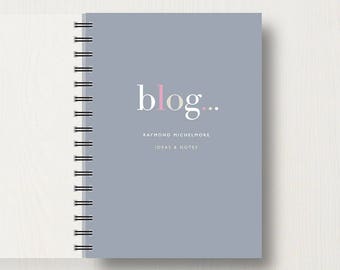 Personalised 'Bloggers' Journal or Notebook