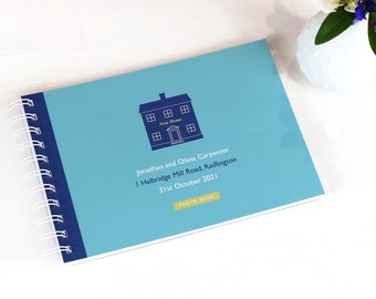 Álbum de fotos personalizado para el nuevo hogar: A5