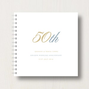Personalisiertes Buch oder Album zum 50-jährigen Jubiläum