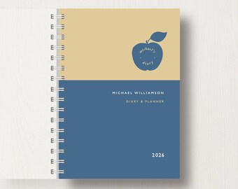 Agenda personalizada para professores para 2026
