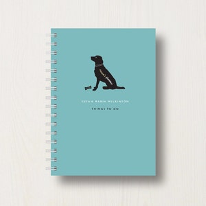 Personalised Dog Lover&#39;s Journal or Notebook