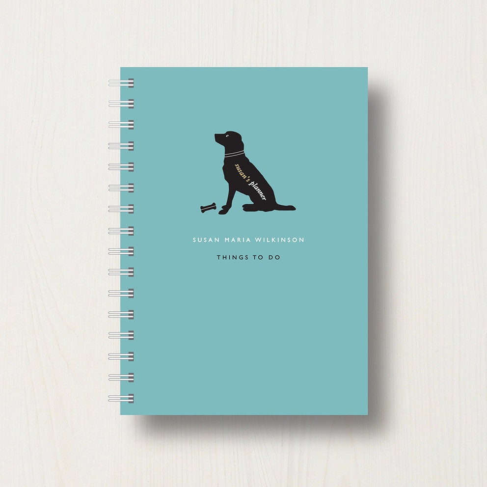 Personalised Dog Lover's Journal or Notebook