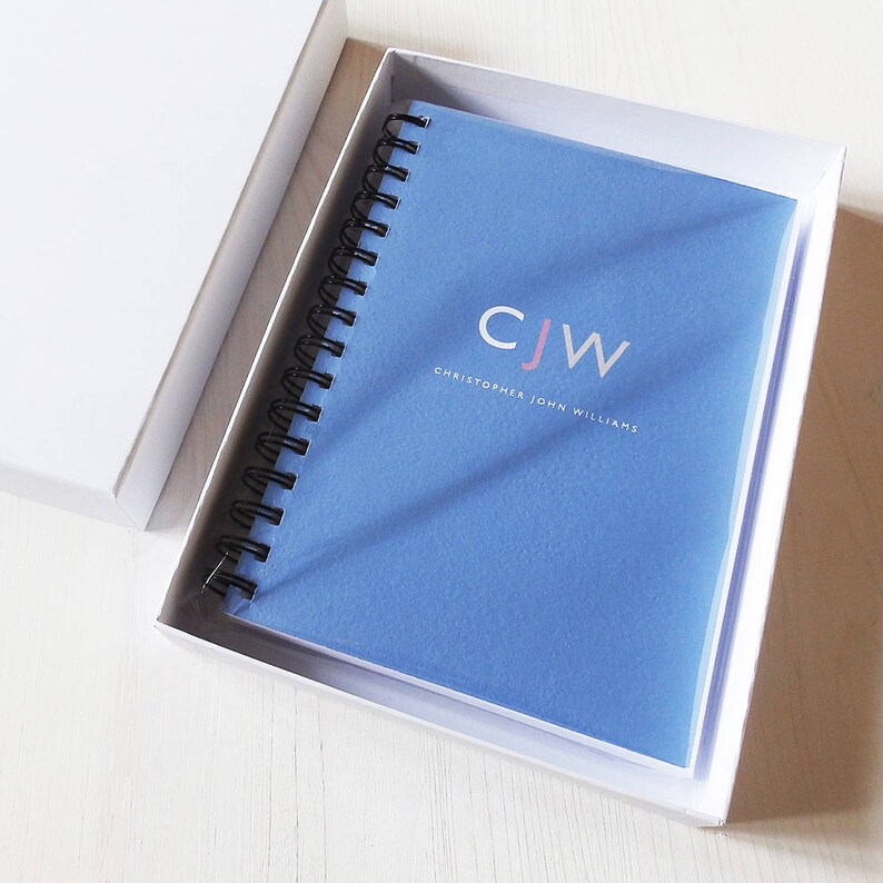 White Laminated A5 Gift Box (journal NOT INCLUDED) - Etsy