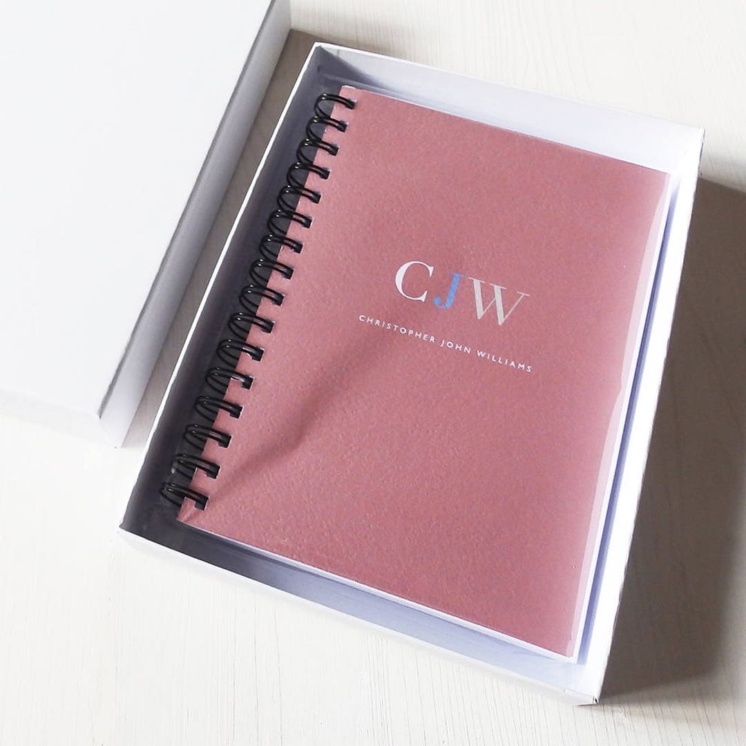 White Laminated A5 Gift Box journal NOT INCLUDED Etsy