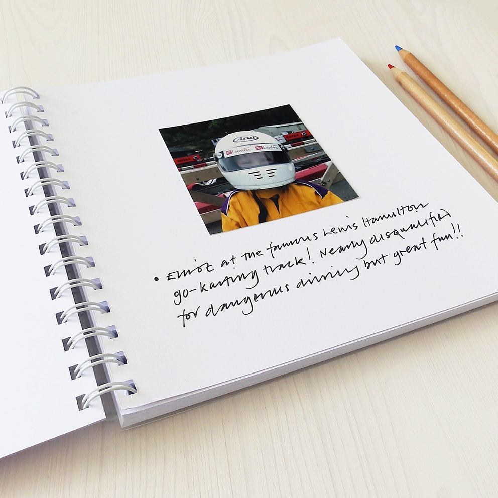 Personalised 40th Birthday Memory Book or Album Etsy