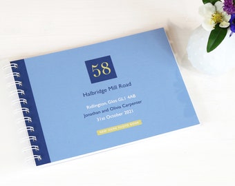 Álbum de fotos personalizado para regalar en casa nueva: A5