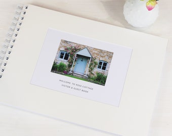 Libro o álbum de visitas personalizado: A4