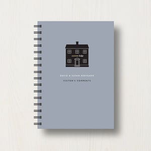 Personalised Visitor or Guest Journal or Notebook