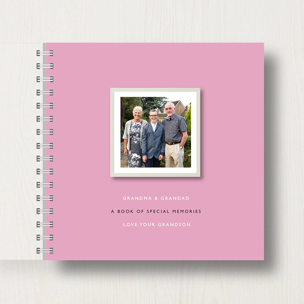 Personalised Grandparents Memory Book