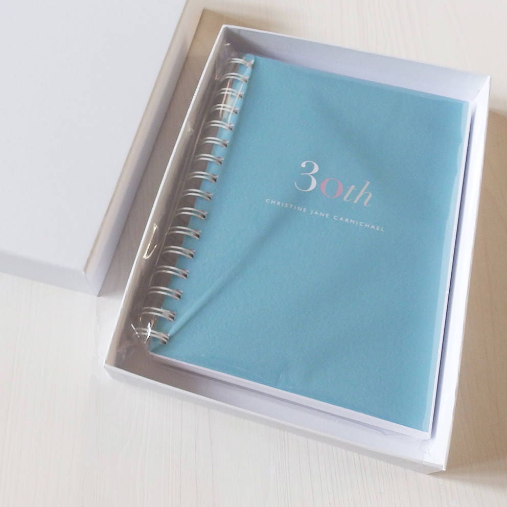 White Laminated A5 Gift Box journal NOT INCLUDED Etsy UK