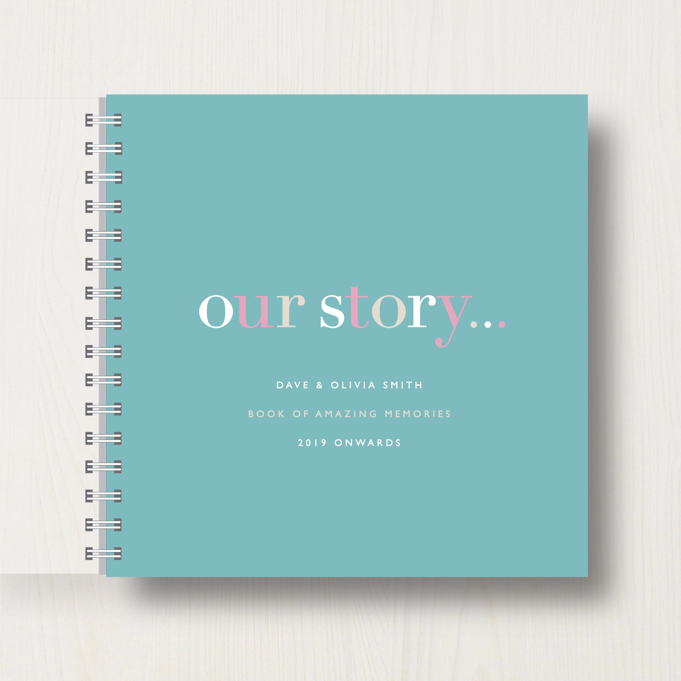 Personalised our Story Memory Book or Album image picture
