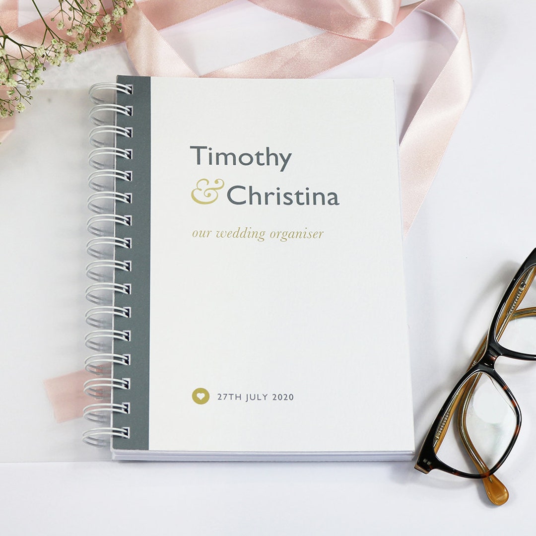 Personalised Wedding Planner Handbook Etsy