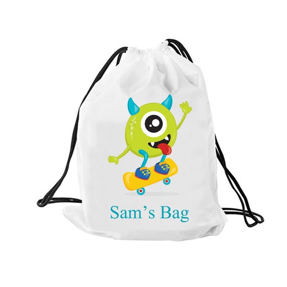 PERSONALISED HAMSTER GYM DANCE PE SWIMMING BAG GREAT KIDS GIFT /& NAMED 2