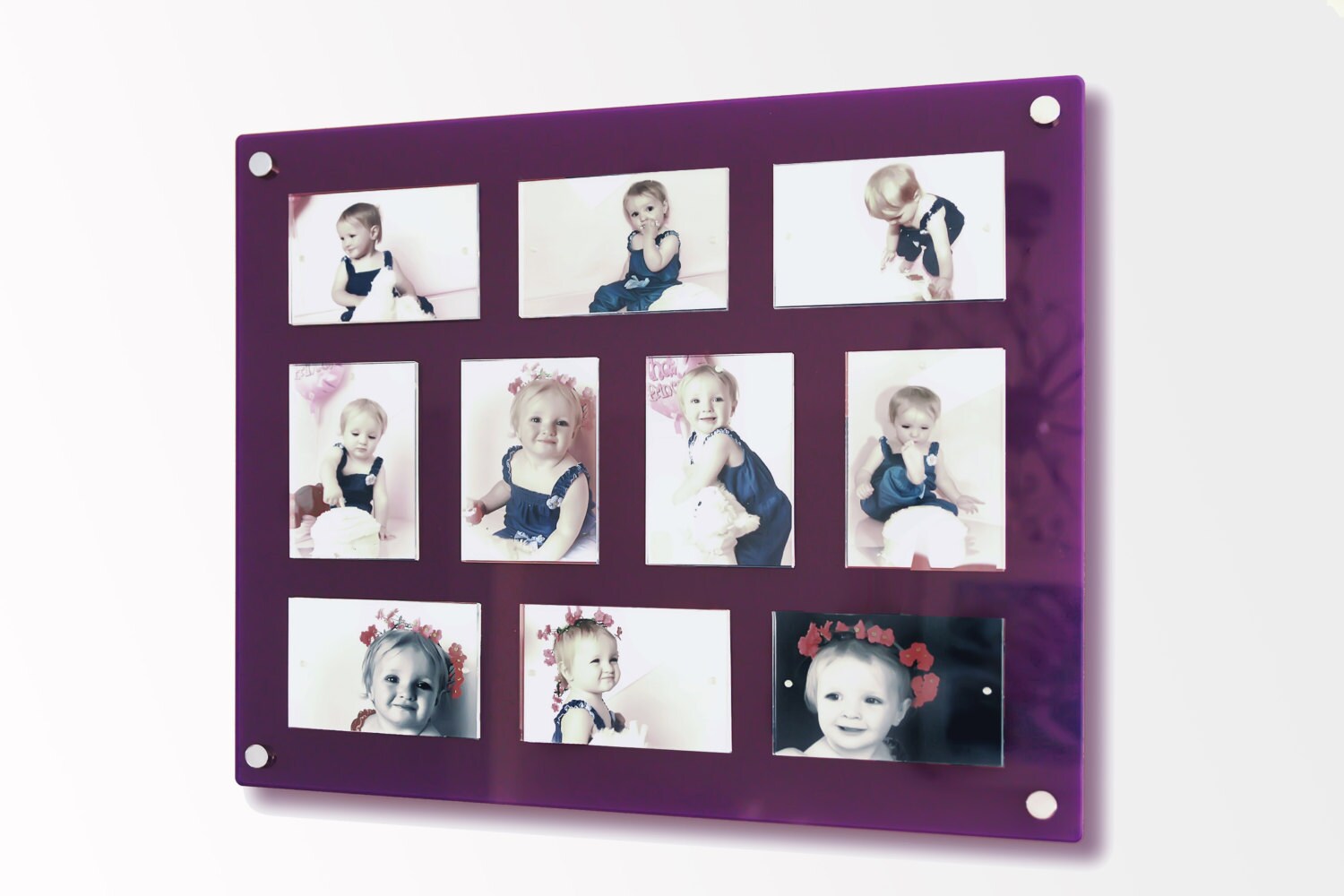 6 x 4 /4 x 6 multi picture photo frame /easy Etsy