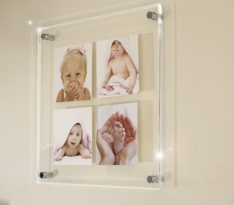 Multi Photo Picture Floating Frame for 10 X 8 /8 X 10/ & 6 X 4 Etsy UK