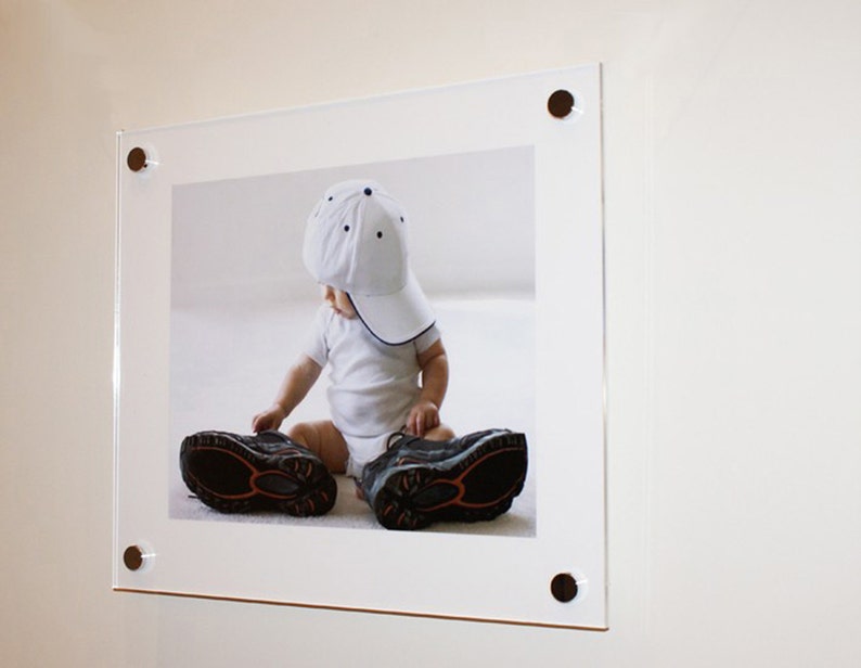 Floating picture photo frame 12 x 16 / 30 x 40 cm / A3 Etsy.de