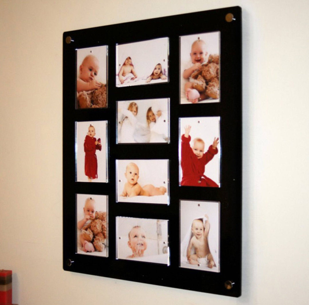 6 X 4 /4 X 6 Multi Picture Photo Frame /easy Etsy