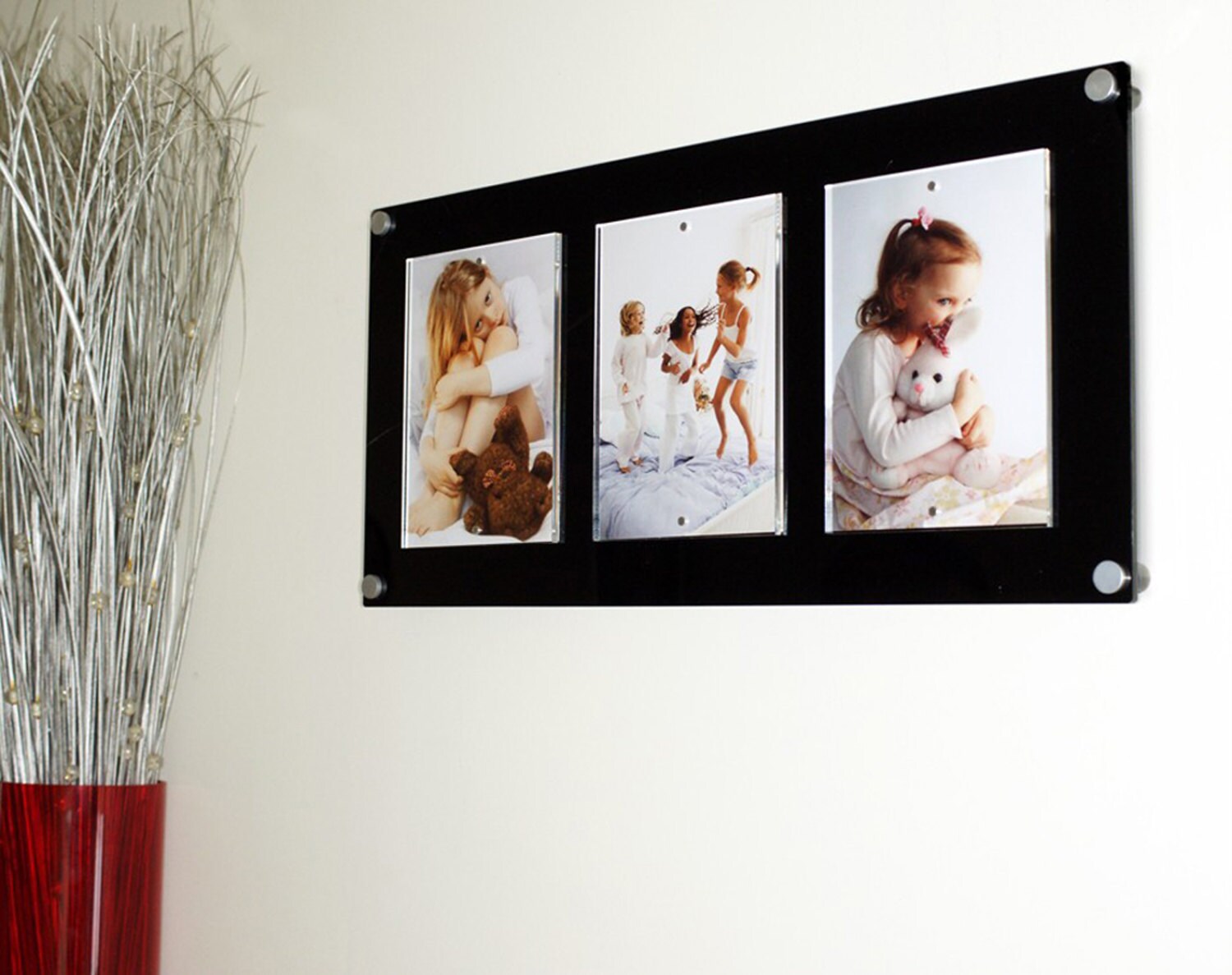 Black Red White Clear 9 5x20 5 Magnetic Wall Mount Multi