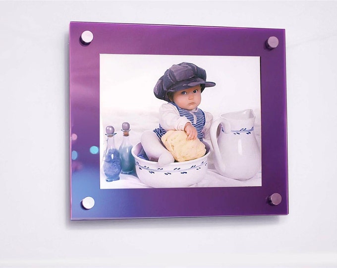 Clear Floating Picture Photo Wall Frame for 10 X 20 /25 Etsy UK