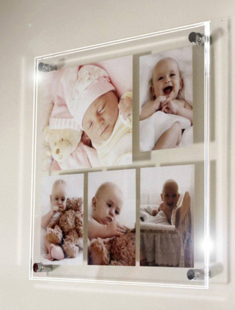 Multi Photo Picture Floating Frame for 10 X 8 /8 X 10/ & 6 X 4 Etsy UK