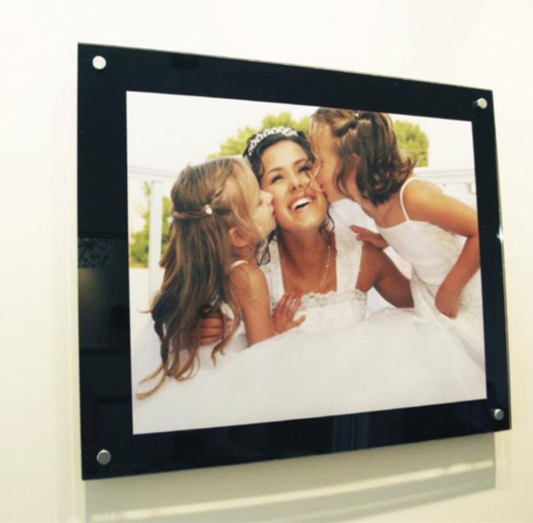 Black Picture Photo Frame for a 10 X 8 /25 X 20 Cm /8 X 10 Made in Uk