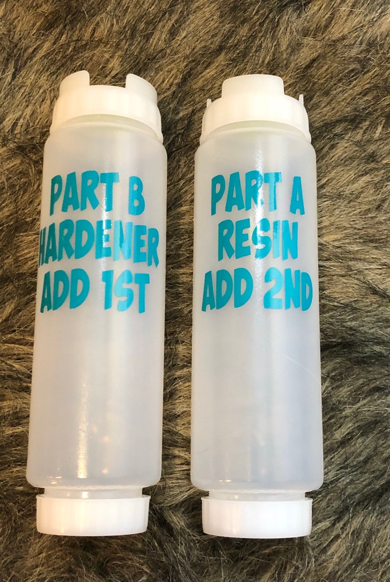 Fifo Squeeze Bottle Epoxy Container Epoxy Storage Etsy