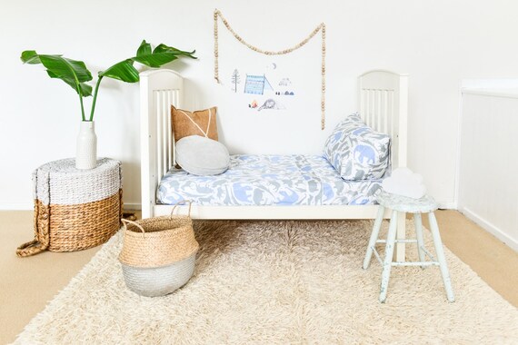 organic cot sheet set