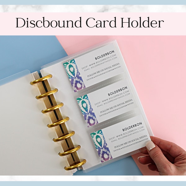 Discbound Planner Etsy