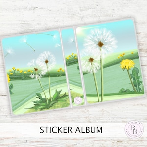 DANDELION || Sleeve Sticker Album