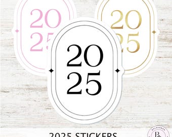 2025 CHIC STICKERS || Vinyl Sticker, Decal, Laptop, Planner Sticker, Hobonichi, High Quality Laminated, 3 Inches