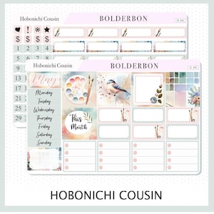 MAY Hobonichi Cousin and A5 Day Free || Monthly Planner Sticker Kit