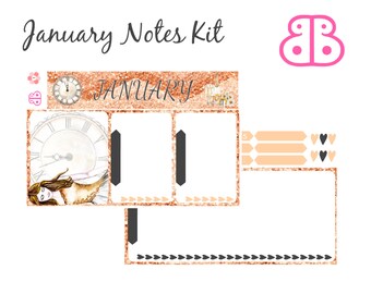January Notes Kit